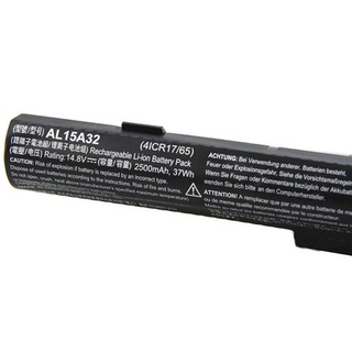 แบตโน๊ตบุ๊ค Notebook Battery Acer รุ่น AL15A32 แท้ สำหรับรุ่น E15 E5-422 E5-432G E5-472 E5-473G E5-522 E5-522G E5-532