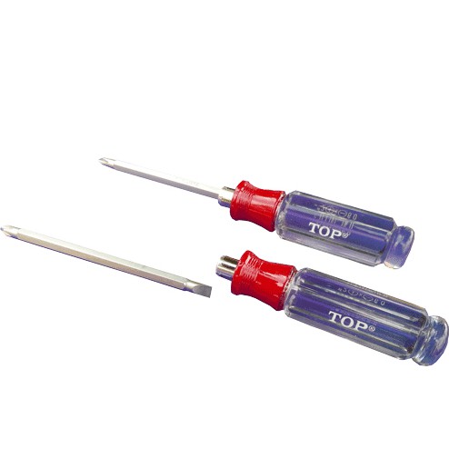 [GENUINE] 2 หัว SCREWDRIVER พร้อม 2 หัว BAKE (+) FLAT HEAD (-) ทุกขนาด