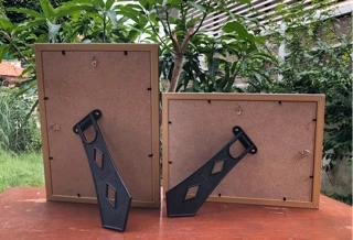 กรอบรูปใส่ใบประกาศ ขนาด 10x15" , 11x14" , 10x12" , A4 , 8x12", 8x10", 6x8", A5 ราคาโรงงาน+กระจกใส+ขาตั้ง+หูแขวนผนัง