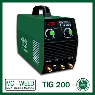 เครื่องเชื่อมทิก TIG 200 ระบบอินเวอร์เตอร์ MC-WELD