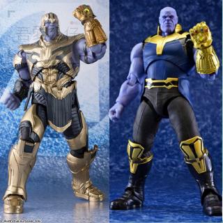 ใหม่เวนเจอร์ส Shf เกราะพลังงาน Thanos ย้ายหุ่นของเล่นรูป