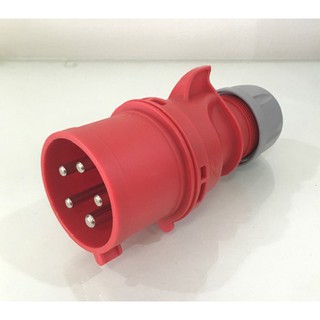 PCE เพาเวอร์ปลั๊ก 3P+N+E 32A IP44 ปลั๊กตัวผู้ by HACO