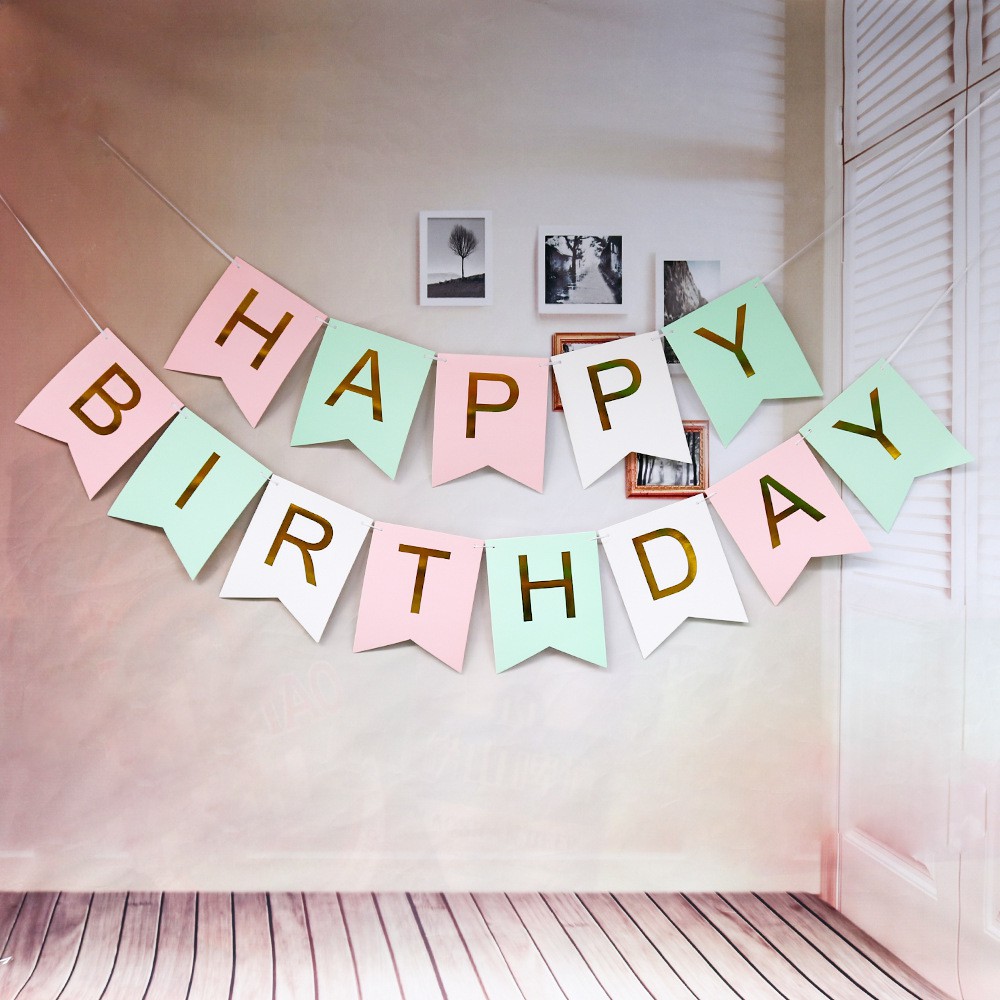 Home Kub ธงวันเกิด Happy Birthday