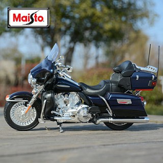 maisto 1:12 harley - davidson 2013 โมเดลรถมอเตอร์ไซค์ของเล่นสําหรับเด็ก