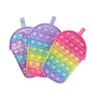 ของเล่นบีบซิลิโคนขนาดใหญ่ Pop Fidget ของเล่นบีบสําหรับเด็ก