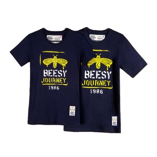 Beesy T-shirt เสื้อยืด รุ่น Graffiti (ผู้หญิง) แฟชั่น คอกลม ลายสกรีน ผ้าฝ้าย cotton ฟอกนุ่ม ไซส์