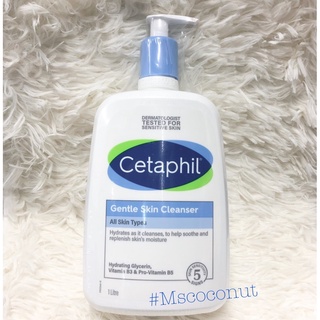 Cetaphil Gentle Skin Cleanser 1000 ml. Face and Body เซตาฟิล เจนเทิล สกิน คลีนเซอร์ (1000 มล.)