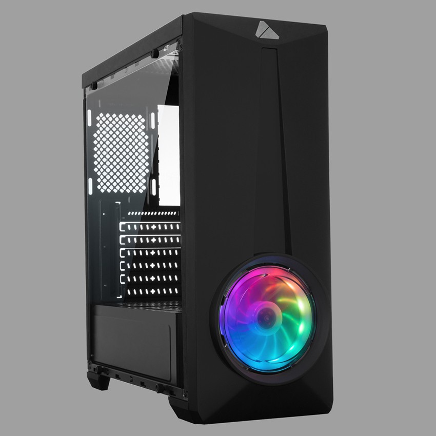 AZZA Mid Tower Gaming Computer Case ARC 241 – Black