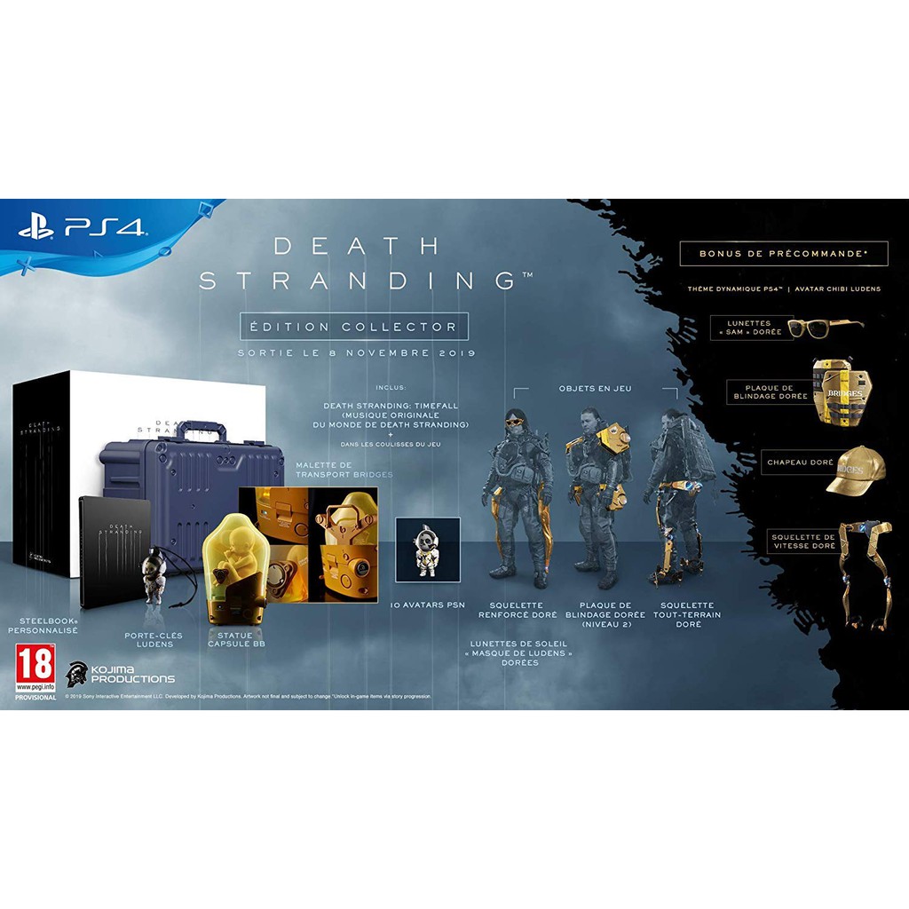 Death Stranding Collector’s Edition PS4 Zone 2
