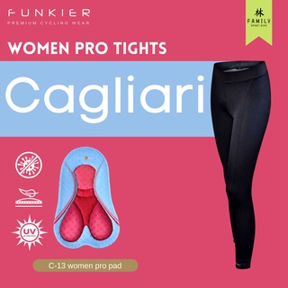 กางเกงขายาวผู้หญิง Funkier Cagliari Women Pro tights S137-C13
