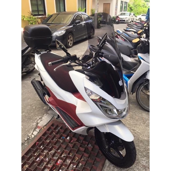 ชิวหน้าแต่ง  PCX150 ปี14-17 ตัวกลาง เตาแก๊ส ทรง givi forza thumbnail 3