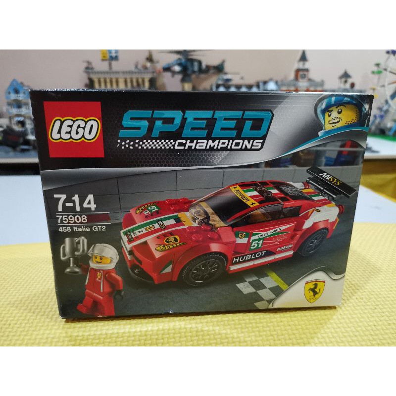 [BOB] 75908 LEGO SPEED CHAMPIONS 458 Italia GT2 New MISB