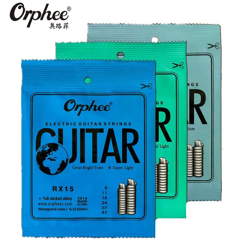 สายกีตาร์ไฟฟ้า Orphee RX15 RX17 RX19 1 ชุด