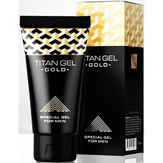 เจลนวด TITAN Gold 50ml. เจลนวดเพิ่มขนาดน้องชายสำหรับสุภาพบุรุษ ช่วยเพิ่มขนาด แข็งแรง อึดทนทาน