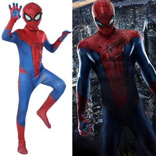 ขายดี Traje คอสเพลย์ Masculino The Amazing SpiderMan Peter Parker