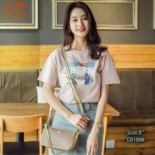 🐝Coach. พรีเมี่ยม ปั๊มทุกจุด พร้อมส่ง🐝
