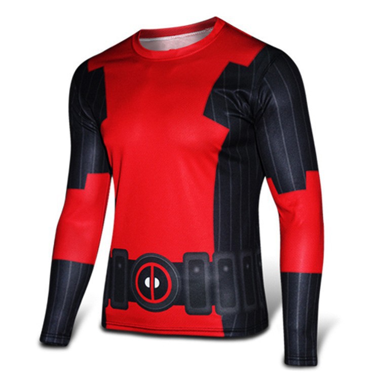 เสื้อยืด SUPERHERO DEADPOOL นําเข้า + BONUS