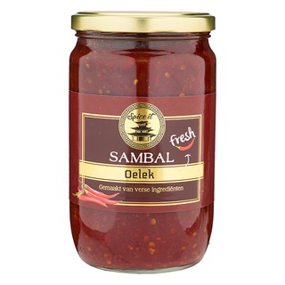 Sambal Oelek 720g - Indonesian/Malaysian chili sauce. Weight720g/น้ำพริกอินโด/มาเลย์ สูตร โอเล็ค 720 กรัม