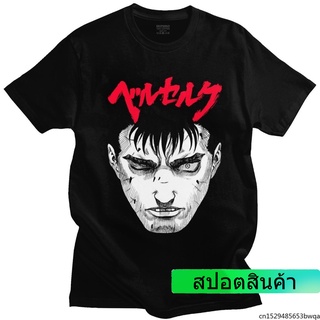 เสื้อยืดแขนสั้นพิมพ์ลาย Manga Anime Gatsu Sacrifice Tee Tops