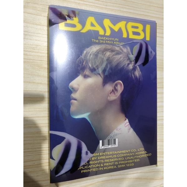 Baekhyun bambi อัลบั้มแกะซีล