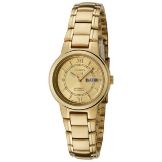 Seiko 5 นาฬิกาข้อมือผู้หญิง Automatic 21 Jewels SYME58K1