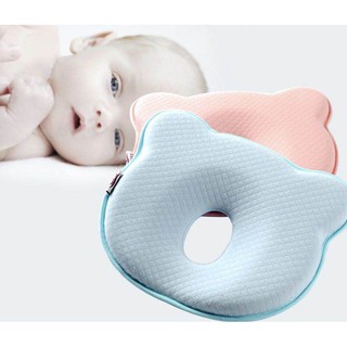 หมอนหัวทุย หมอนหลุมหมี Baby pillow หัวทุยหัวสวย 4001