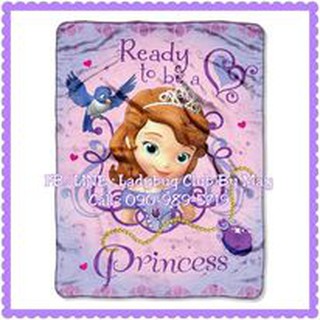 == SALE == ผ้าห่มผืนใหญ่ลายเจ้าหญิงโซเฟีย Sofia The First จาก Disney Store/USA ของแท้ 100%