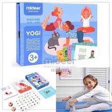 Mideer 3+ แผ่นการ์ดโยคี ท่าออกกำลังกายโยคะ Yogi Card MD2034