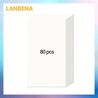 Lanbena มาส์กจมูกสติกเกอร์กําจัดสิวหัวดํา 80 ชิ้น