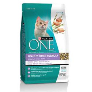 ของอร่อย PURINA ONE HEALTY KITTEN เพียวริน่า วัน อาหารลูกแมว 400กรัม 400G อาหารแมว porn__shop