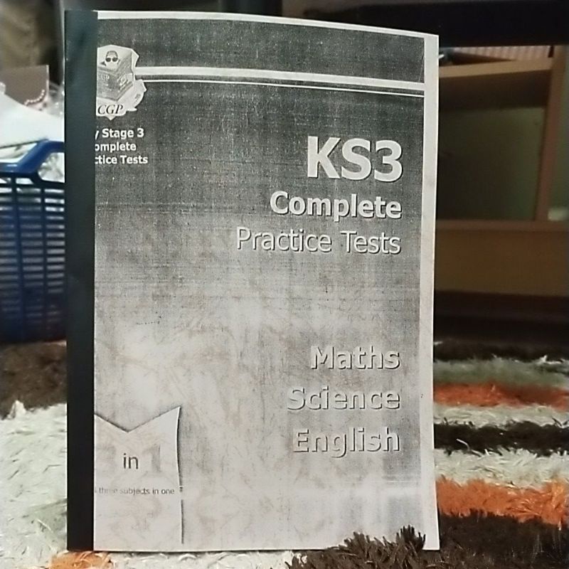 Cgp KS3 Complete Practice Tests (Maths Science English) 3 in 1
