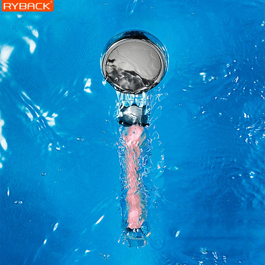 RYBACK ฝักบัวอาบน้ำ Shower head ฝักบัวหิน ชุดฝักบัว ชุดฝักบัว ชุดฝักบัวอาบน้ำ แรงดันสูง หัวฝักบัว สายฝักบัว ประหยัดน้ำ