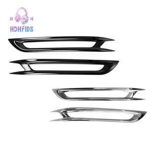 For 11Th Gen Honda Civic 2022 Car Rear Fog Light Lamp Decorative Frame Cover Trim Sticker Exterior Accessories,Black