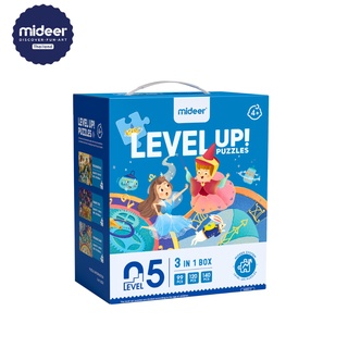 Mideer 3144 มีเดียร์ Level Up! Puzzles Level 5  3 in 1จิ๊กซอว์โลกเทพนิยาย-5