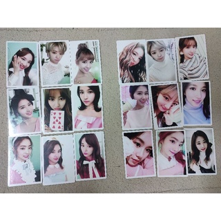 (ขายคู่) การ์ดรอบพรี TWICE Lane 2