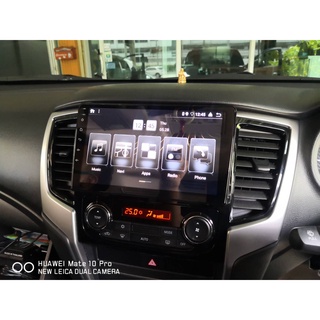 จอ Android Mitsubishi triton 19 หน้าเต็ม 9นิ้ว 7862S 2.0G 8co 8+128/4+64 2K  2000*1200 4G CARPLAY/TS10 8Co 4+32 Qled 128