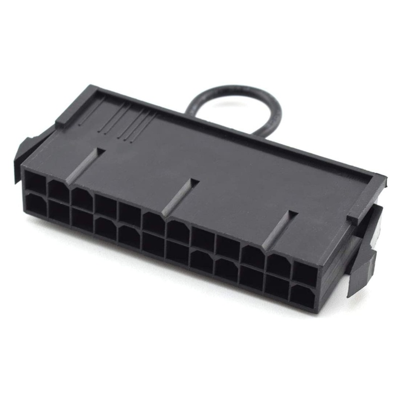 KIN 24Pin ATX PC Power On Switch Jumper Bridge Adapter 4 5x2 2 ซม. 1 77x0 87in