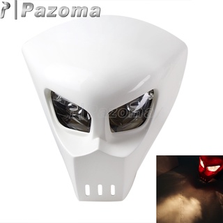 PA Pazoma Engine12 V Engineheadwinds ไฟหน้า Skull ฮาร์เลย์แอพพลิเคชั่นที่กำหนดเอง