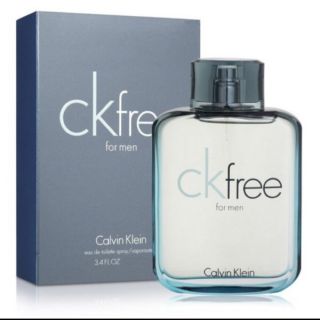 (แท้100%)  Ck free 100ml กล่องซีล per9