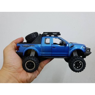 โมเดลรถยนต์ FORD MINI AUTO 32019   ทำจากเหล็ก สัดส่วน 1:32  blue