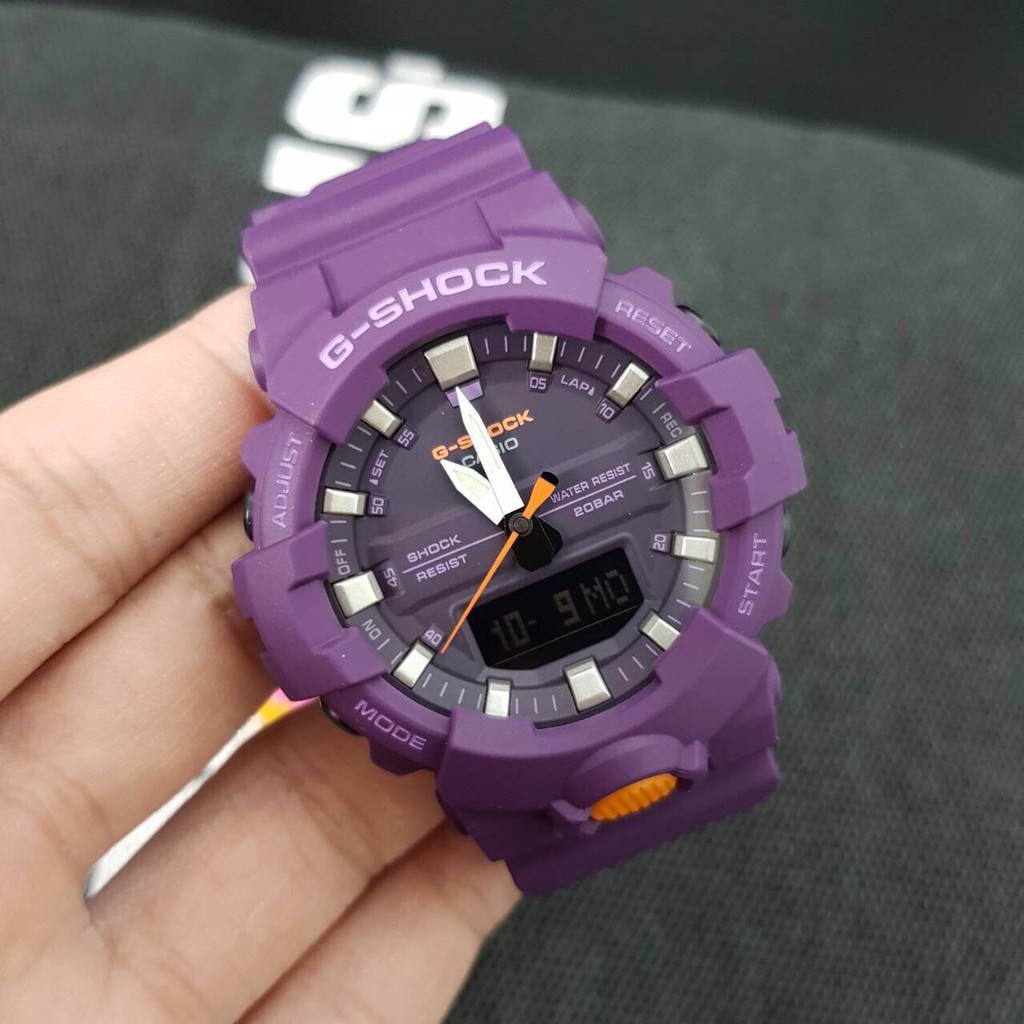 G-Shock รุ่น GA-800SC Street สีม่วง