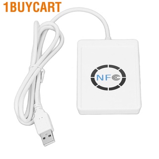 1buycart USB NFC Smart IC Card Reader Writer Copier 13.56MHz For FeliCa Kit