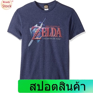 เสื้อยืดกีฬา Nintendo Mens Hey Ocarina T-Shirt Sports T-shirt