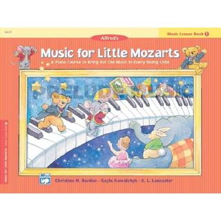 หนังสือเรียนเปียโนเด็ก Music for Little Mozarts: Music Lesson Book 1 (14577)