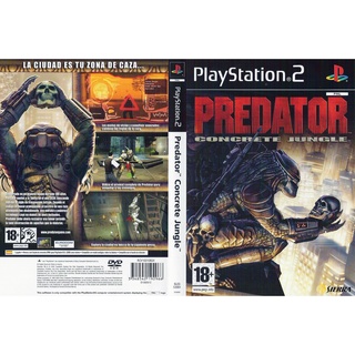 แผ่นเกมส์ PS2 Predator Concrete Jungle   คุณภาพ ส่งไ (DVD)