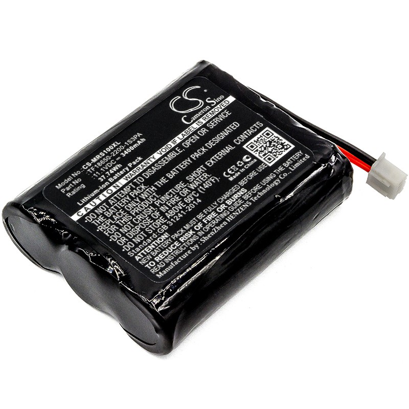 Battery Marshall STOCKWELL Cameron Sino [ CS-MRS100XL ] 11.1V , 3400mAh แบตเตอรี่ MARSHALL ความจุมากกว่าเดิม คุณภาพสูง