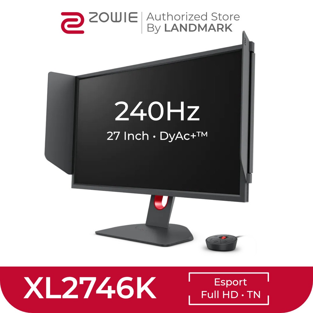 ZOWIE XL2746K 27 นิ้ว 240Hz 0.5 ms DyAc+ Esports Gaming Monitor (จอเกมมิ่ง, จอคอมเล่นเกม)