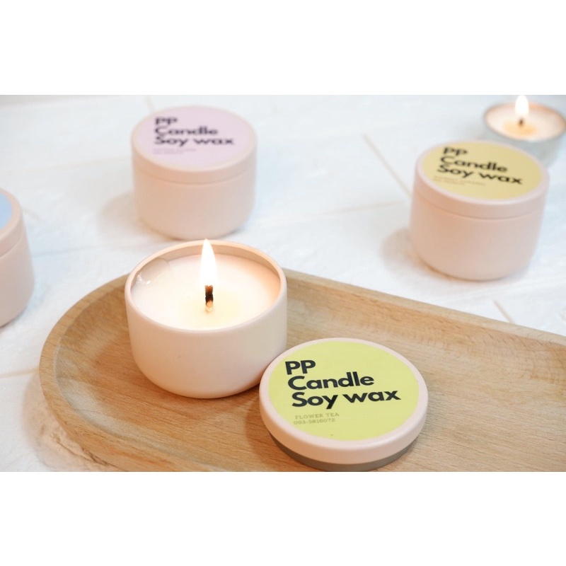 เทียนหอมไขถั่วเหลืองsoywax