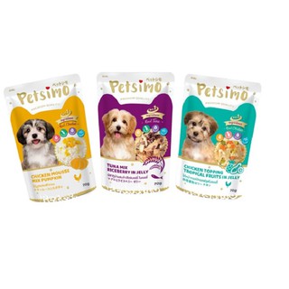 PETSIMO Mix Flavors - เพ็ทซิโม่ คละ 3 รสชาติ (จำนวน 12 ซอง)