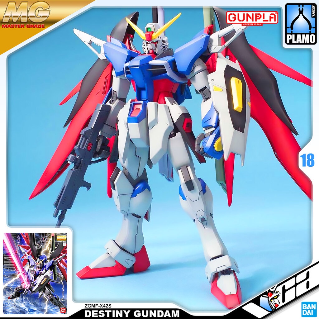 VCA 8️⃣ BANDAI GUNPLA MASTER GRADE MG 1/100 ZGMF-X42S DESTINY GUNDAM ประกอบ หุ่นยนต์ โมเดล กันดั้ม กันพลา ของเล่น VCAGTH